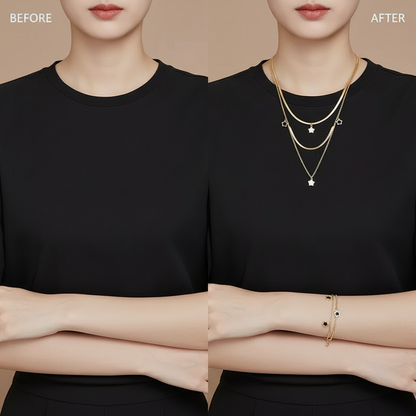 Collier & Bracelet Étoile